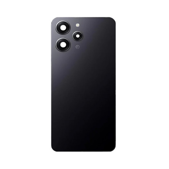 Tampa Traseira+Lente da Câmera Xiaomi Redmi 12 4G Preto